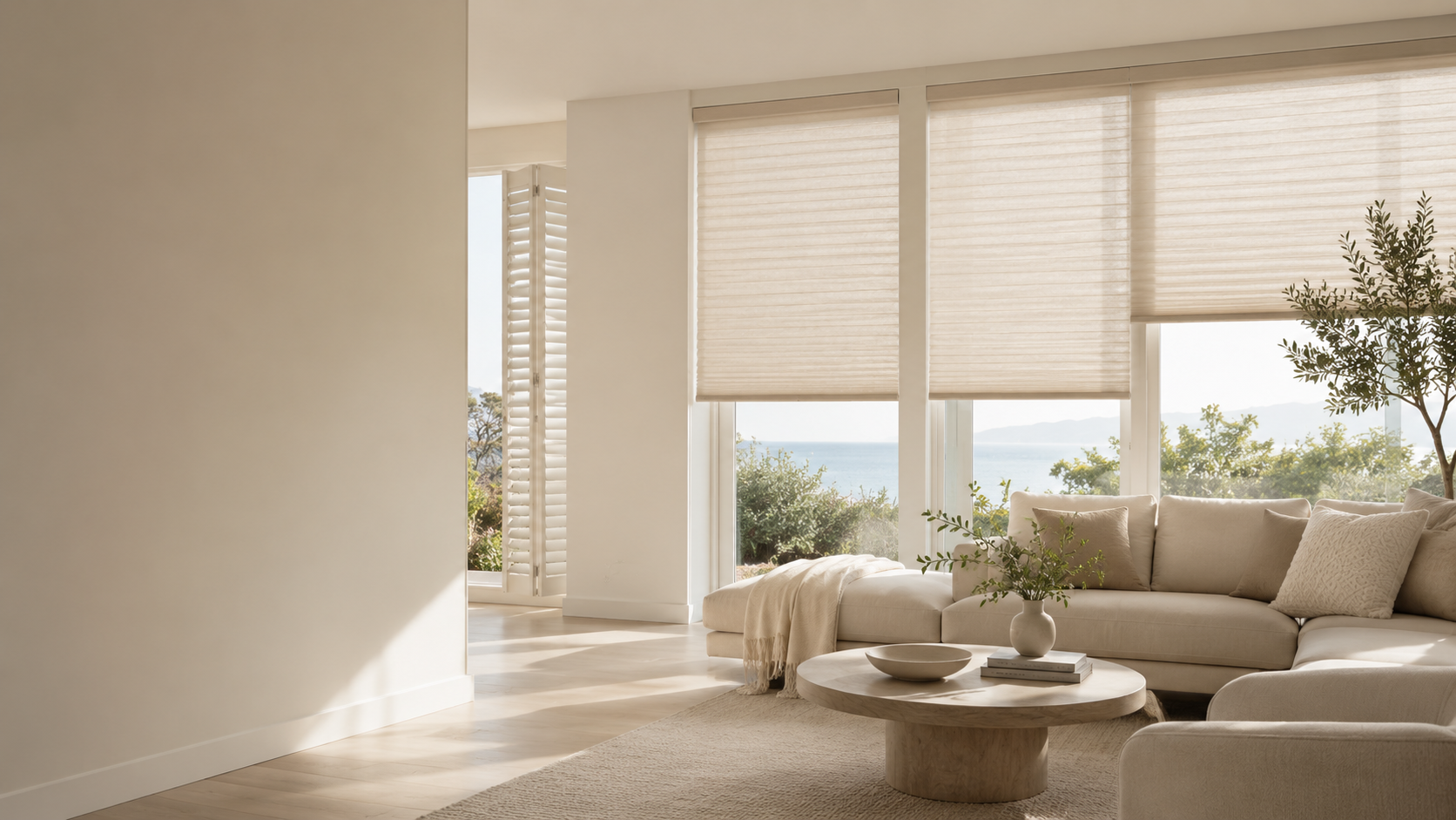 Custom window treatments interior